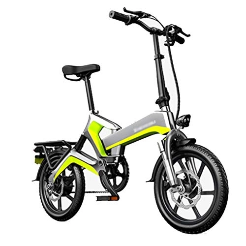 Elektrofahrräder : Faltender elektrisches Fahrrad für Erwachsene, City Pendler Falten elektrisches Fahrrad, variabler Geschwindigkeit elektrisches Fahrrad mit LCD-Display, 400W / 48V wiederaufladbare Lithium-Batterie