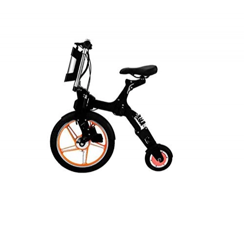 Elektrofahrräder : FENGFENGGUO Elektrisches Fahrrad, faltbares Lithium-Batterie-Erwachsen-Minibatterie-Auto-Mnner und Frauen-zweirdriges Reise-tragbares kleines elektrisches Auto