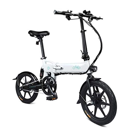 Elektrofahrräder : FIIDO D2 Ebike Faltbares elektrisches Fahrrad faltendes Moped-elektrisches Fahrrad Efahrrad für Erwachsenen (D2-7.8Ah - Weiß)