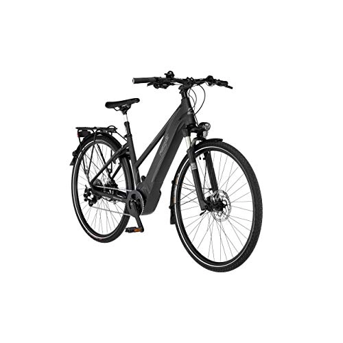 Elektrofahrräder : FISCHER Damen - Trekking E-Bike VIATOR 6.0i, Elektrofahrrad, Graphit metallic matt, 28 Zoll, RH 44 cm, Brose Drive S Mittelmotor 90 Nm, 36 V Akku im Rahmen