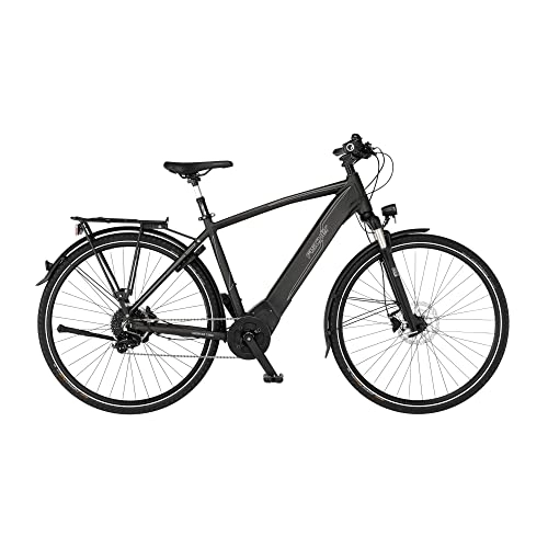 Elektrofahrräder : Fischer E-Bike Trekking, VIATOR 6.0i Elektrofahrrad für Herren, RH 50 cm, Mittelmotor 90 Nm, 36 V Akku im Rahmen, Graphit metallic matt, 28 Zoll