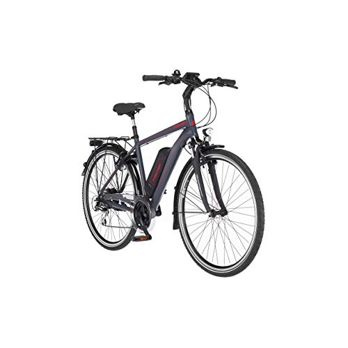 Elektrofahrräder : FISCHER Herren - Trekking E-Bike ETH 1806.1, Elektrofahrrad, dunkel anthrazit matt, 28 Zoll, RH 50 cm, Hinterradmotor 45 Nm, 48 V / 557 Wh Akku