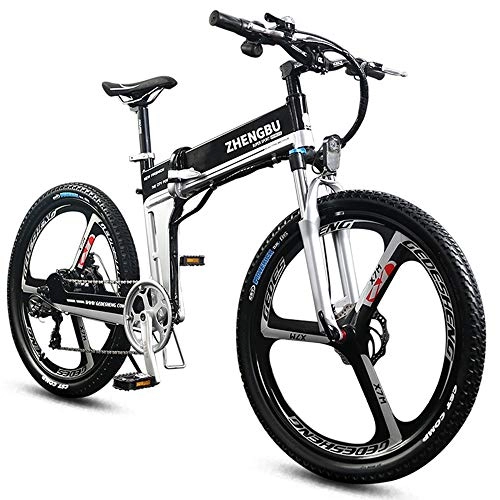 Elektrofahrräder : FNCUR Smart-Berg Elektro-Fahrrad Fahrrad Moped 48V Lithium-Batterie Folding Motorrad Erwachsene Mnner Batterie-Auto-Moped