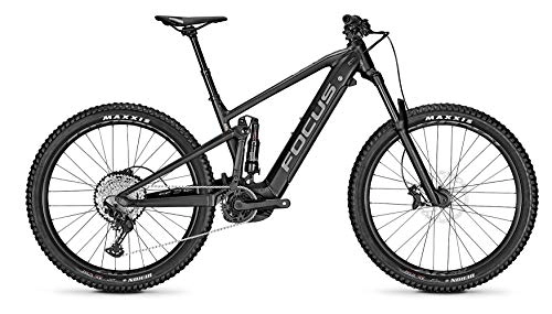 Elektrofahrräder : Focus Jam 6.7 Plus Bosch Fullsuspension Elektro All Mountain Bike 2020 (L / 45cm, Magic Black)