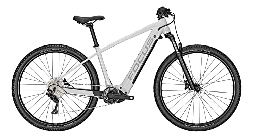 Elektrofahrräder : Focus Jarifa² 6.7 Nine Bosch 625Wh Elektro Mountain Bike (L / 48cm, Light Grey)