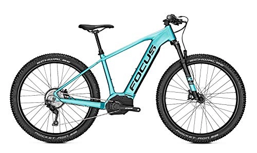 Elektrofahrräder : Focus Jarifa² 6.8 Plus Bosch Touren & Sport Elektro Mountain Bike 2019 (XL / 52cm, Blue)