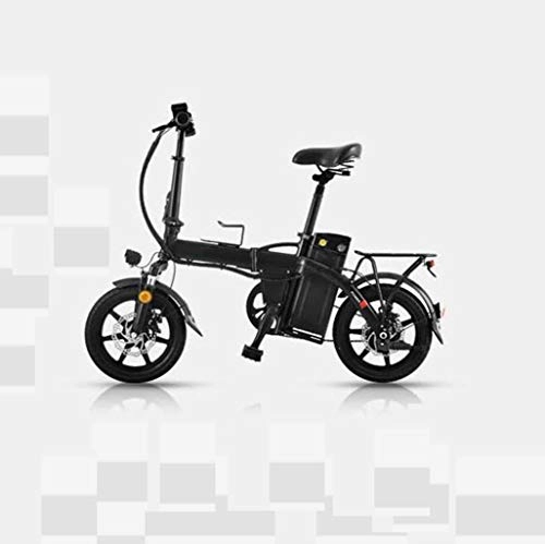 Elektrofahrräder : GHGJU Fahrrad 14-Zoll-Elektro-Faltauto kleines Fahrrad Erwachsenen Mini-Elektro-Fahrrad Geeignet fr den tglichen Sport und Selbst Fitness