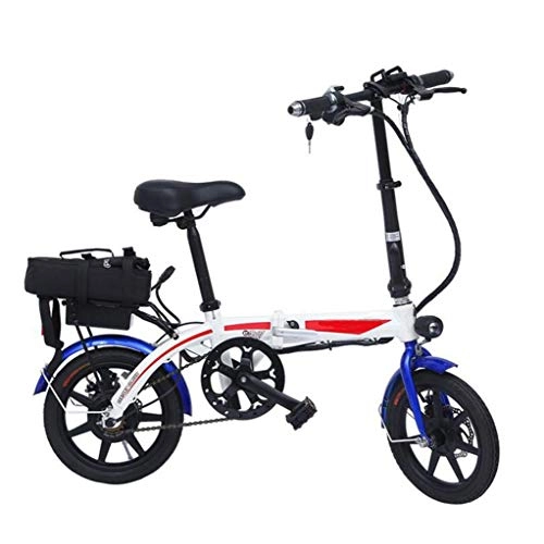 Elektrofahrräder : GHGJU Fahrrad elektrisches Faltrad Roller for Erwachsene tragbares kleines Einzelauto Geeignet for den tglichen Sport und Radfahren