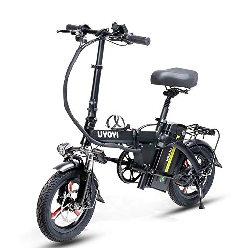 Elektrofahrräder : GUOJIN Faltbares E-Bike 48V 400W Elektrofahrräder, 13AH Lithium Batterie Mountainbike, Höchstgeschwindigkeit 30Km / H Maximale Belastung 150Kg, Für Erwachsene in Der Stadt