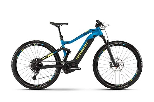 Elektrofahrräder : Haibike Sduro FullNine 9.0 29'' Pedelec E-Bike MTB schwarz / blau / gelb 2019: Gre: L