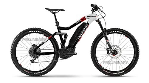 Elektrofahrräder : HAIBIKE XDURO AllMtn 2.0 Yamaha Elektro Bike 2020 (M / 44cm, Schwarz / Silber / Rot)