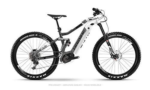 Elektrofahrräder : Haibike Xduro Nduro 3.0 27.5'' Pedelec E-Bike MTB grau / wei 2019: Gre: XL