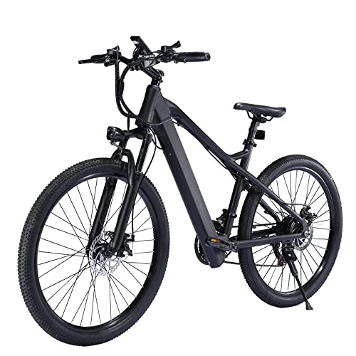 Elektrofahrräder : HITWAY 26"Mountain Elektrofahrrad, 48V 10 Ah 250 Watt Leistungsstarkes E-Bike, Power-Assist-Fahrräder für Erwachsene BK7