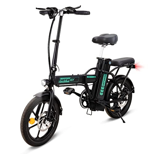 Elektrofahrräder : HITWAY Elektrofahrrad E Bike E Fahrrad Cityräder Faltbar, 7, 5Ah Batterie, 250W Motor, Reichweite bis 45 km BK5-HW