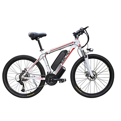 Elektrofahrräder : Hyuhome Elektrische Fahrräder für Erwachsene, Aluminiumlegierung Ebike Fahrrad Removable 48V / 13Ah Lithium-Ionen-Akku Mountainbike / Arbeitsweg Ebik