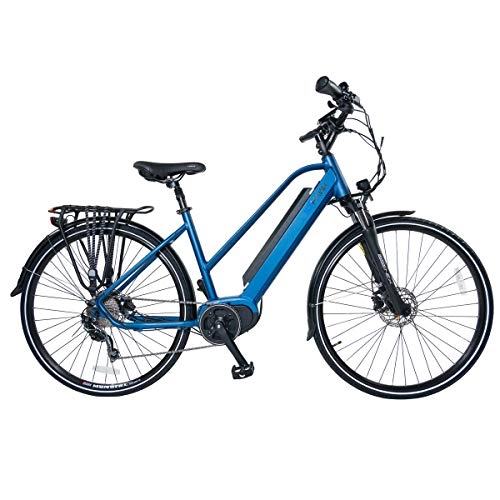 Elektrofahrräder : IOHAWK E-Pro 28" Unisex Pedelec mit 250W BAFANG Mittelmotor (80Nm!), 692Wh Akku für bis zu 190km Reichweite, Shimano Hydraulikbremsen, Deore 10Gangschaltung - E-Bike Elektrofahrrad