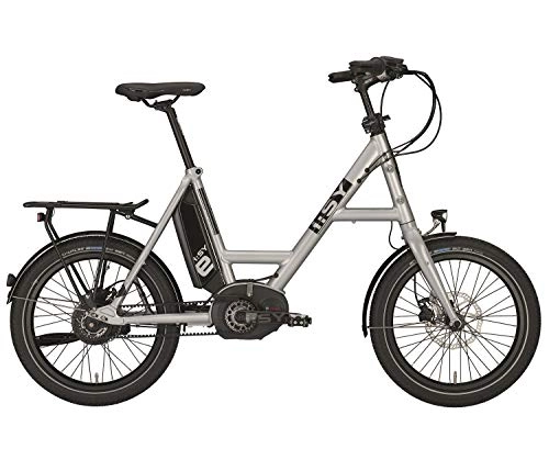 Elektrofahrräder : ISY Drive N3.8 ZR E-Bike 500WH 20" - Wei - Modell 2019 Kompaktrad Klapprad