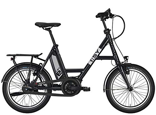 Elektrofahrräder : ISY Drive S8 E-Bike 400WH 20" - Wet Asphalt - Modell 2019 Kompaktrad