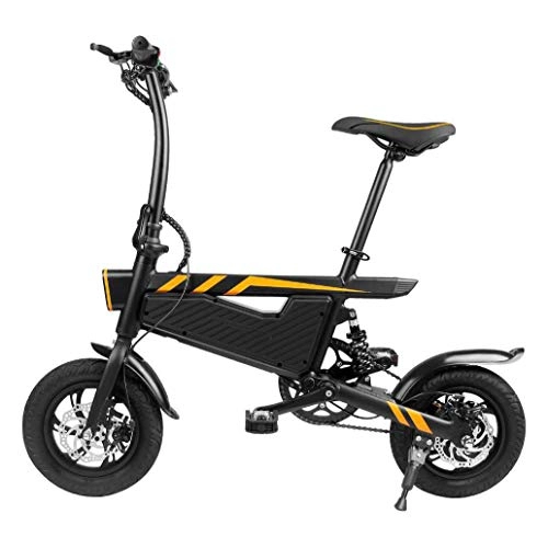 Elektrofahrräder : JKKL-C Zusammenklappbares Elektroauto, zusammenklappbares Zweirad-Elektroreifenfahrrad 36V / 6AH mit hochauflsendem Display