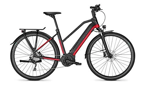 Elektrofahrräder : Kalkhoff Endeavour 5.B Move Bosch Elektro Trekking Bike 2020 (28" Damen Trapez L / 53cm, Racingred / Magicblack Matt)