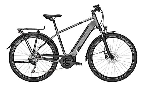 Elektrofahrräder : Kalkhoff Entice 3.B Advance 500Wh Bosch Trekking Elektro Fahrrad 2022 (27" Herren Diamant XL / 60cm, Jetgrey Matt (Herren))