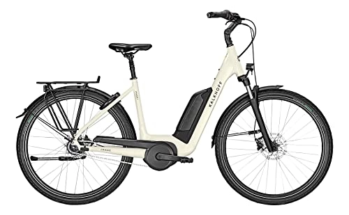 Elektrofahrräder : Kalkhoff Image 1.B Move R 500Wh Bosch City Elektro Fahrrad 2022 (28" Comfort XS / 40cm, Starwhite Glossy)
