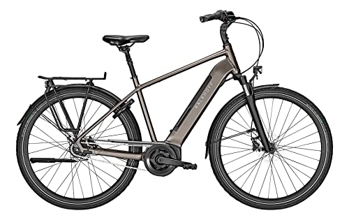 Elektrofahrräder : Kalkhoff Image 3.B Move 500Wh Bosch City Elektro Fahrrad 2022 (28" Herren Diamant M / 50cm, Crystalgrey Matt (Herren))
