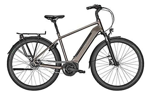 Elektrofahrräder : Kalkhoff Image 3.B Move 500Wh Bosch City Elektro Fahrrad 2022 (28" Herren Diamant XL / 60cm, Crystalgrey Matt (Herren))