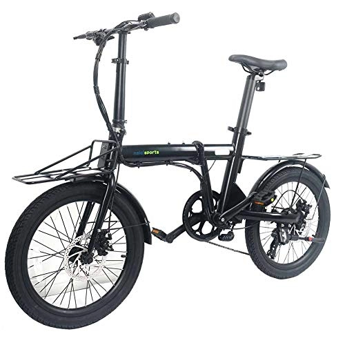 Elektrofahrräder : KT Mall Elektro-Fahrrad Mode Smart Power-Assisted-Lithium-Batterie-Auto fr Erwachsene 350W 36V mit Sitzvorderrahmen Mini, 2