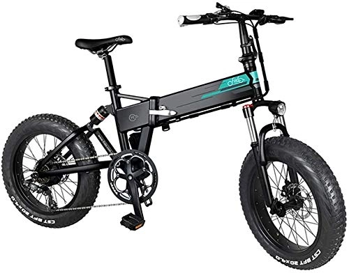 Elektrofahrräder : Lamyanran Elektrofahrrad Faltbares E-Bike Elektro-Mountainbike mit 20 Zoll 250W 7-Gang Umwerfer 3-Modus LCD-Anzeige for Erwachsene Jugendliche