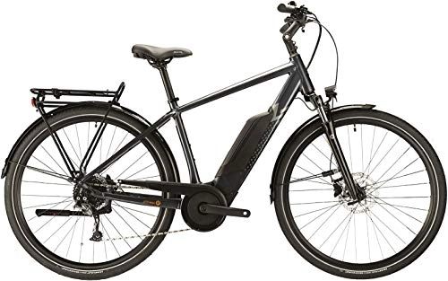Elektrofahrräder : Lapierre Overvolt Trekking 6.5 Bosch Elektro Trekking Bike 2020 (28" Herren Diamant L / 53cm, Grau)