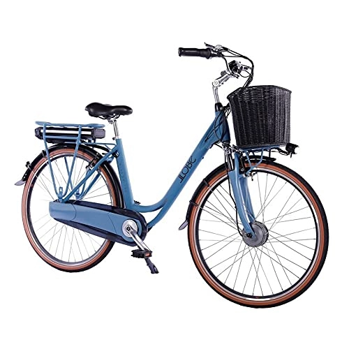 Elektrofahrräder : LLOBE City E-Bike Blue Motion 2.0, 28 Zoll, Akku 36V / 13.2Ah, 250 Watt Motor