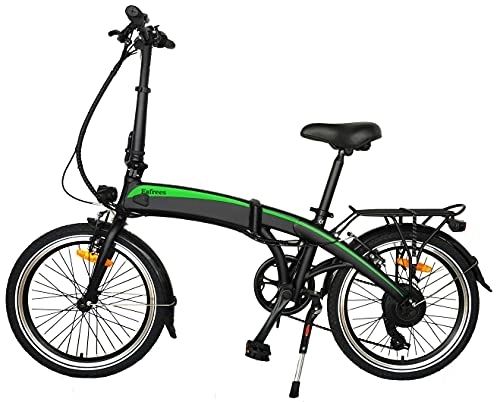 Elektrofahrräder : Longzhuo Elektrische Klapp Fahrrad für Erwachsene 250W 20 Zoll Pendler E Fahrrad Versteckte 7 5 Ah Lithium-Ionen-Batterie Abnehmbars