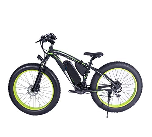 Elektrofahrräder : LYGID Elektrofahrrad Mountainbike 250W 36V 10Ah Lithium Akku 26 Zoll Shimano 7 Gang-Schaltung Hydraulische Bremsen Akku mit USB-Ladeanschluss