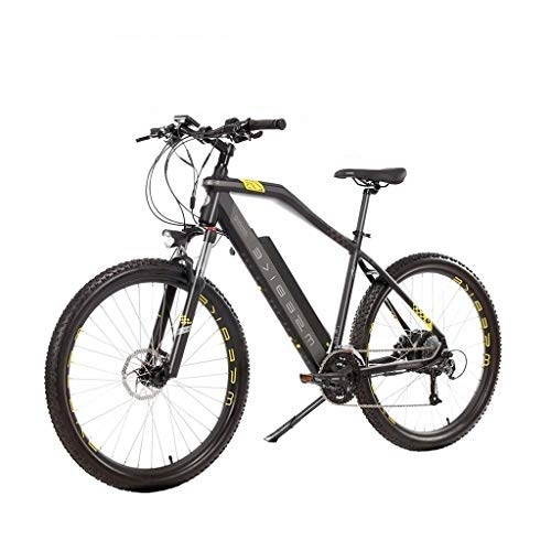Elektrofahrräder : LYRWISHLY 27.5" Electric Mountain Bike, 400W Brushless Motor, Removable 624Wh 48V / 13Ah Lithium-Batterie, Shimano 7-Gang, Federgabel, Tektro Dual-Scheibenbremsen (Size : Shimano 21)