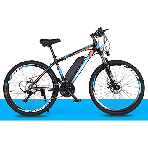 Elektrofahrräder : MXCYSJX Elektrofahrrad für Erwachsene 26"250W Elektrofahrrad für Männer Frauen Hochgeschwindigkeits-Bürstenloser Hochgeschwindigkeitsgetriebemotor 21-Gang-E-Bike, Blau