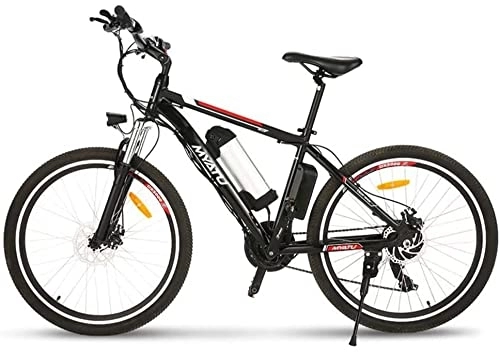 Elektrofahrräder : MYATU 26 Zoll Elektrofahrrad mit 36V 10, 4AH Lithium-Batterie und Shimano 21 Speed, E Mountainbike für Damen und Herren