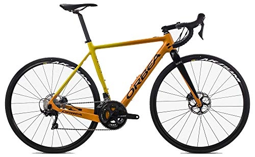 Elektrofahrräder : ORBEA Road Gain M30 2019 E-Bike, Rahmengre:XL, Farbe:Orange-Gelb