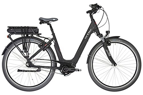 Elektrofahrräder : Ortler Bern Wave schwarz matt Rahmengre 50 cm 2017 E-Cityrad