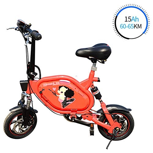 Elektrofahrräder : OTO 12-Zoll-Elektrofahrrad - 48V15AH60-65KM - Mini-Faltrad der kleinen Generation - Vorder- und Hinterradbremse + ABS-Bremssystem