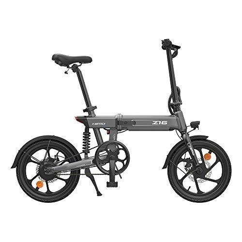 Elektrofahrräder : OUXI HIMO Mountainbike für Erwachsene, elektrische Citybikes mit 250W 36V 10AH Lithiumbatterie für Outdoor-Sport und Pendelverkehr, Höchstgeschwindigkeit 25 km / h (Z16 Grau)