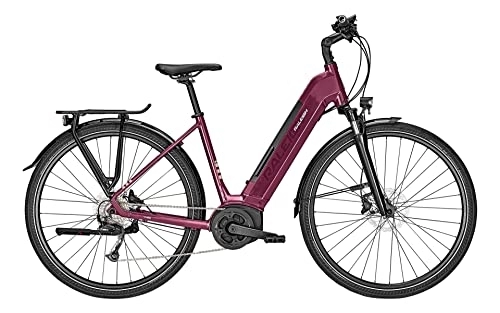 Elektrofahrräder : Raleigh Kent 9 500Wh Bosch Elektro Trekking Bike 2022 (28" Wave L / 53cm, Cassis Glossy (Wave))