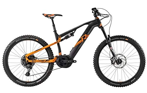 Elektrofahrräder : RAYMON E-Seven Trailray 11.0 LT 27.5'' Pedelec E-Bike MTB grau / orange 2019: Größe: 43cm