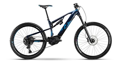 Elektrofahrräder : RAYMON Trailray E 9.0 Pedelec E-Bike MTB blau 2021: Größe: 44 cm / M