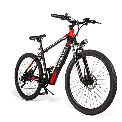 Elektrofahrräder : SAMEBIKE Elektrofahrrad Mountainbike 8Ah 36V 250W E-Bike 26" Fahrrad mit Motor 30km / h bis150kg -Schwarz