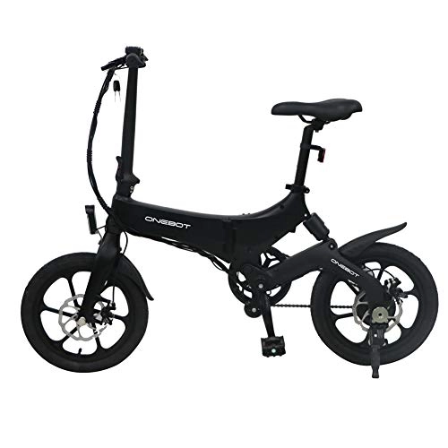 Elektrofahrräder : Squarem Electric Folding Bike Bicycle Adjustable Portable Sturdy for Cycling Outdoor