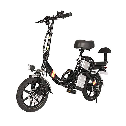 Elektrofahrräder : T.Y Electric Bike Home 48V25A Elektrofahrzeug Kleine Reise-Moped Lithium-Batterie Mini-Elektrofahrzeug