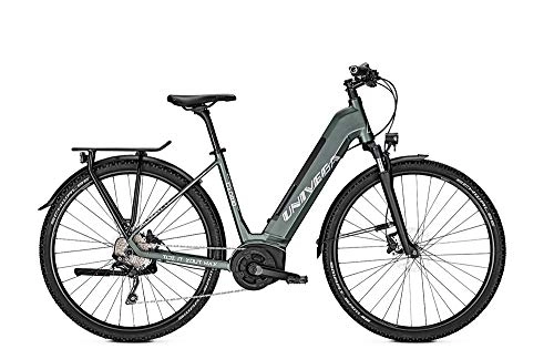 Elektrofahrräder : Univega GEO B10 Lady Damen E-Bike 500Wh E-Trekking Elektrofahrrad techgreen matt 2020 RH 53 cm / 28 Zoll