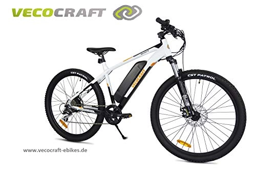Elektrofahrräder : VecoCraft Hermes 8 E-Bike, E-Mountainbike, 36V 250W, 10.4ah Samsung Batterie