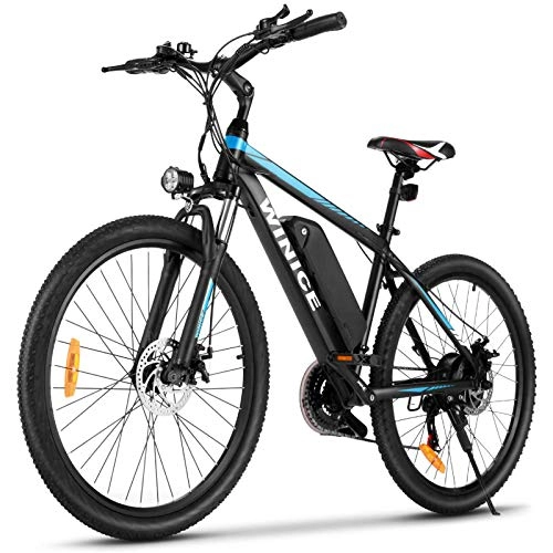 Elektrofahrräder : VIVI E-Bike Mountainbike, 26" Elektrofahrrad Pedelec, 250W Electric Bike mit Abnehmbarer 10, 4 Ah Lithium-Ionen-Batterie, 21-Gang-Getriebe